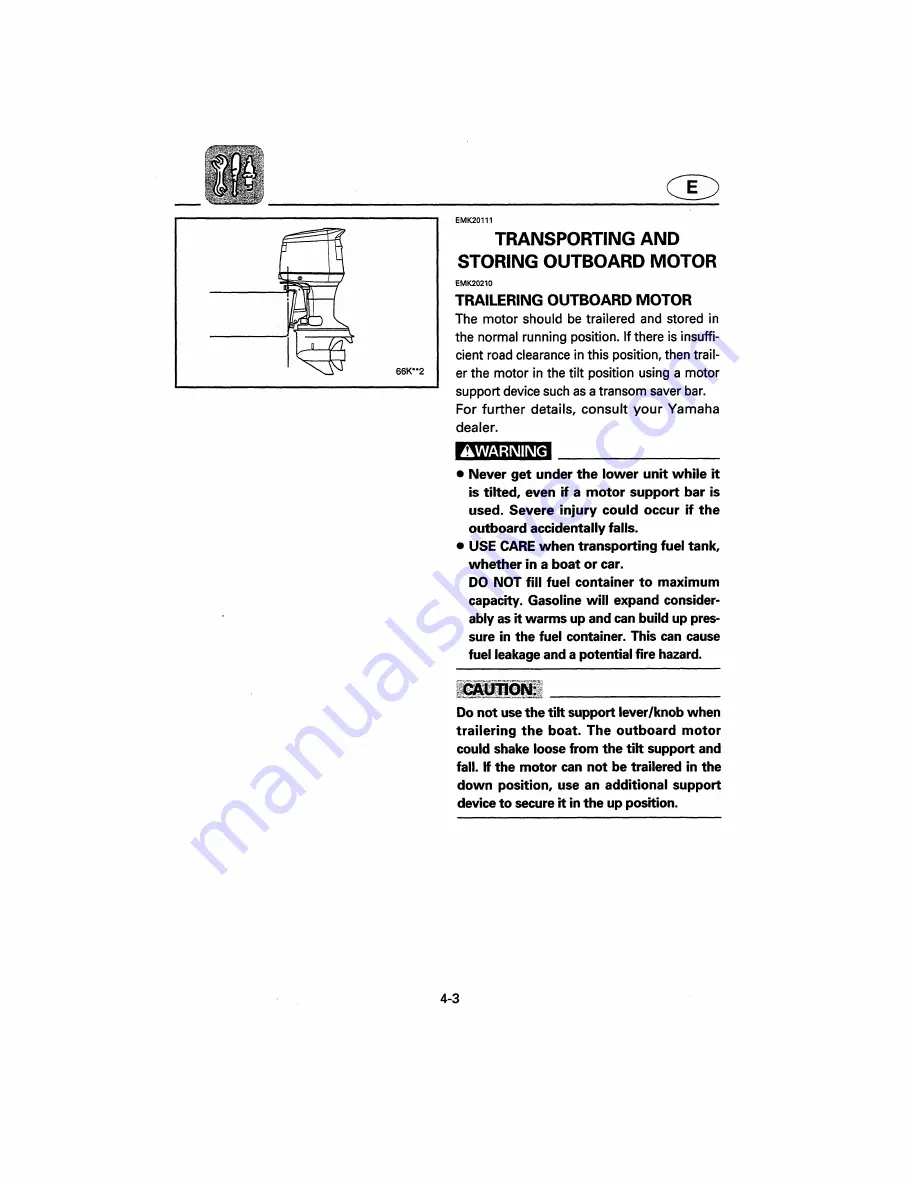 Yamaha V200W Owner'S Manual Download Page 65