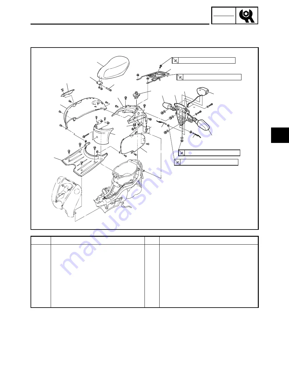 Yamaha Vino YJ50RN Service Manual Download Page 47