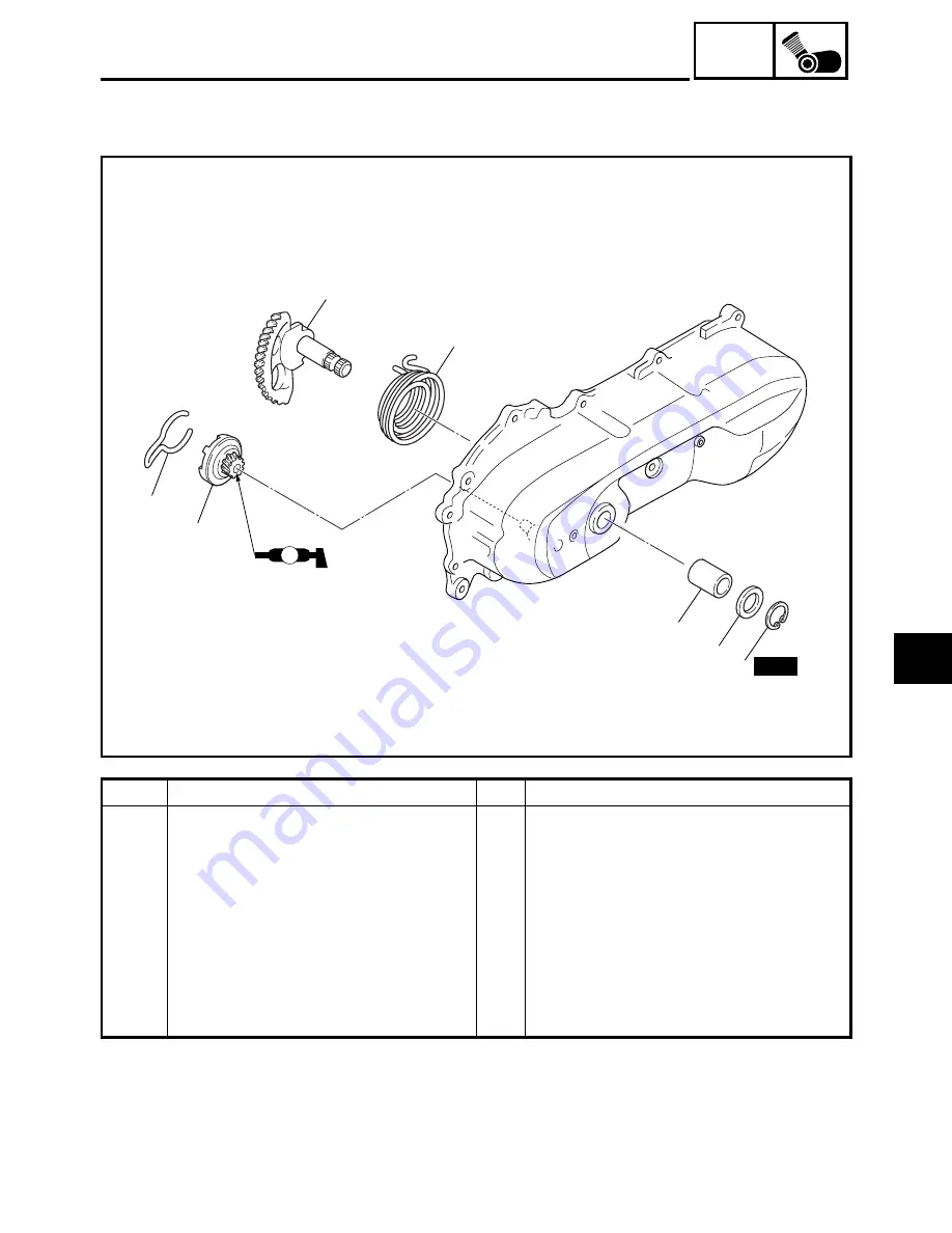 Yamaha Vino YJ50RN Service Manual Download Page 121