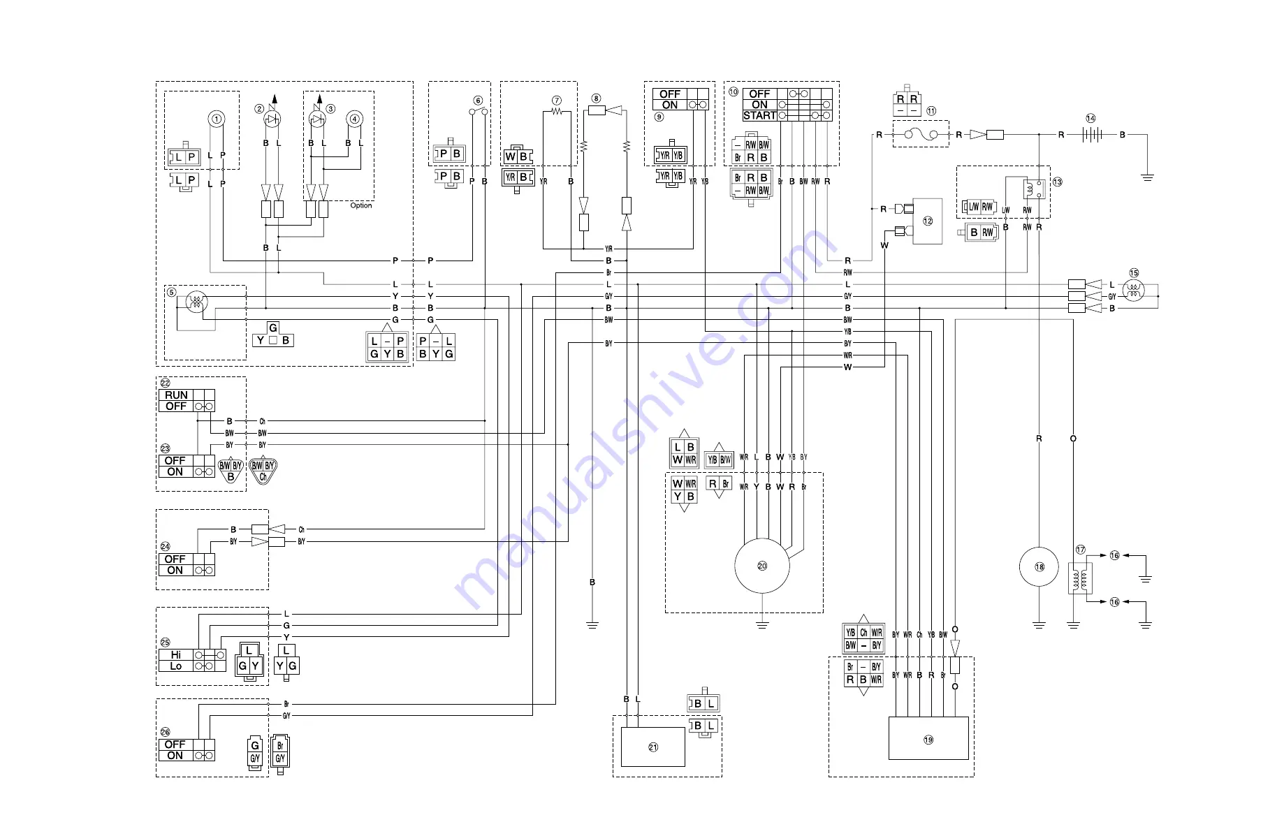 Yamaha VK540EF Service Manual Download Page 437