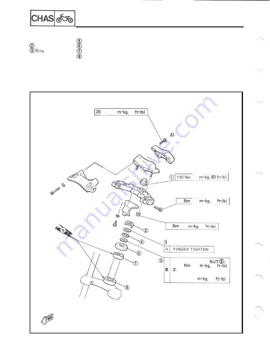 Yamaha Vmax VMX12N Supplementary Service Manual Download Page 274