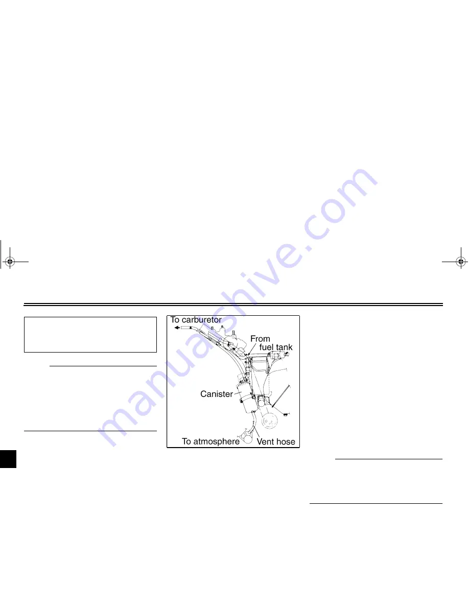 Yamaha VMAX VMX12P Owner'S Manual Download Page 62