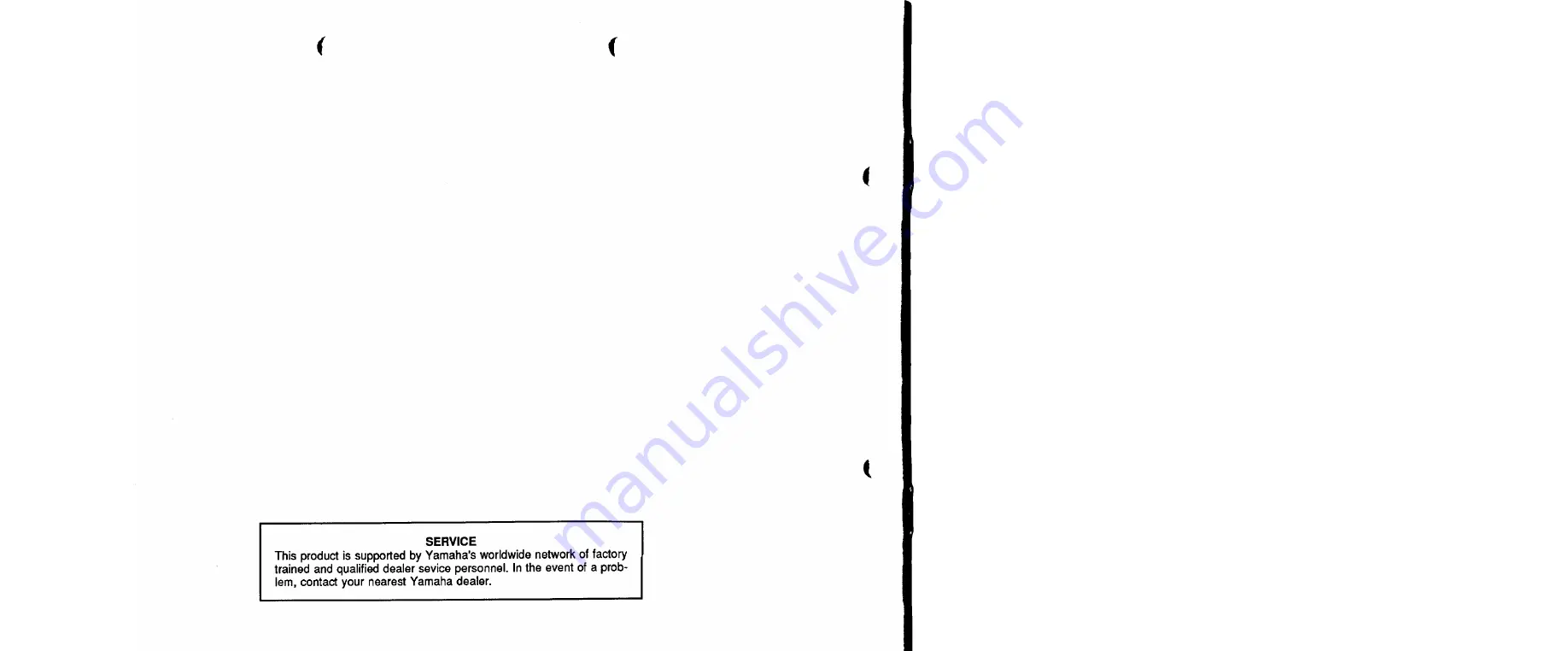 Yamaha VR-3000 Operation Manual Download Page 12