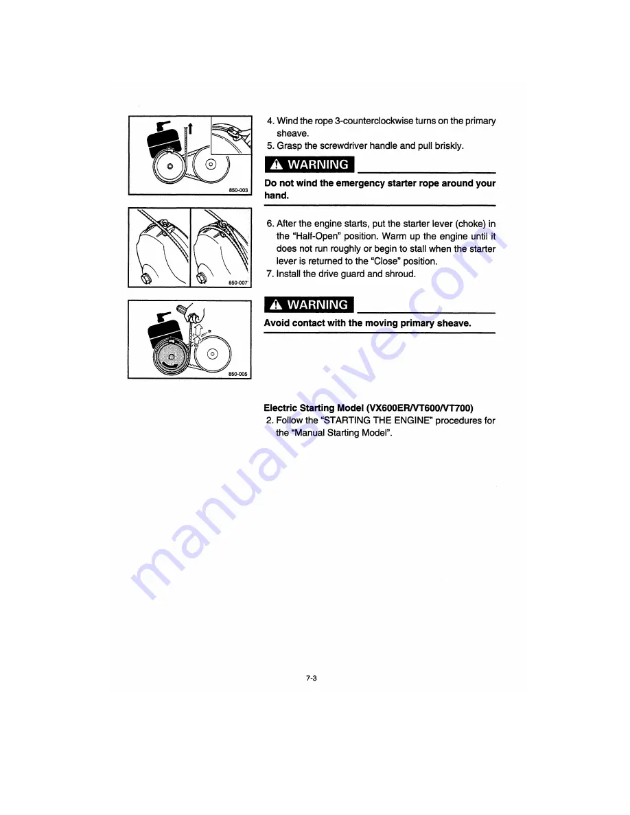 Yamaha VT600C Owner'S Manual Download Page 38