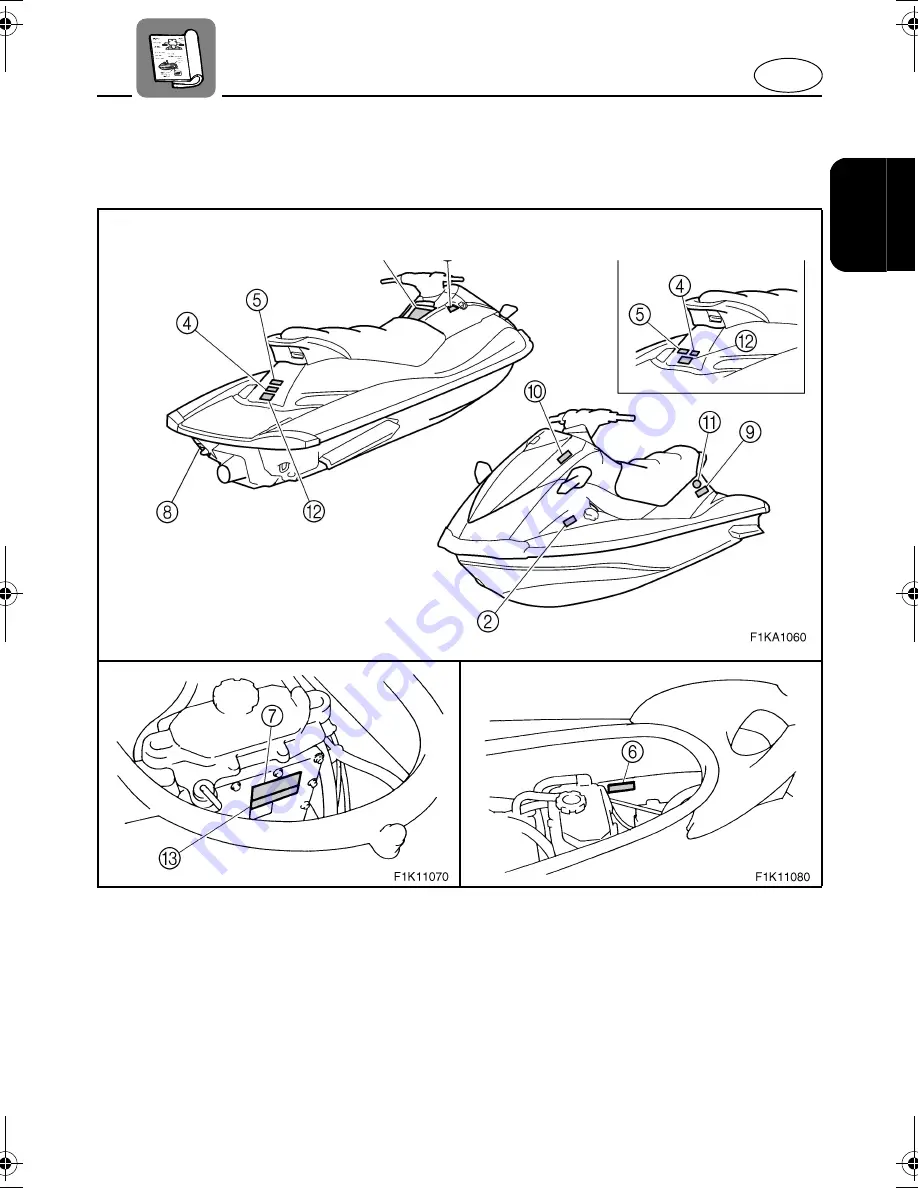 Yamaha VX110 Deluxe WaveRunner 2006 Скачать руководство пользователя страница 11