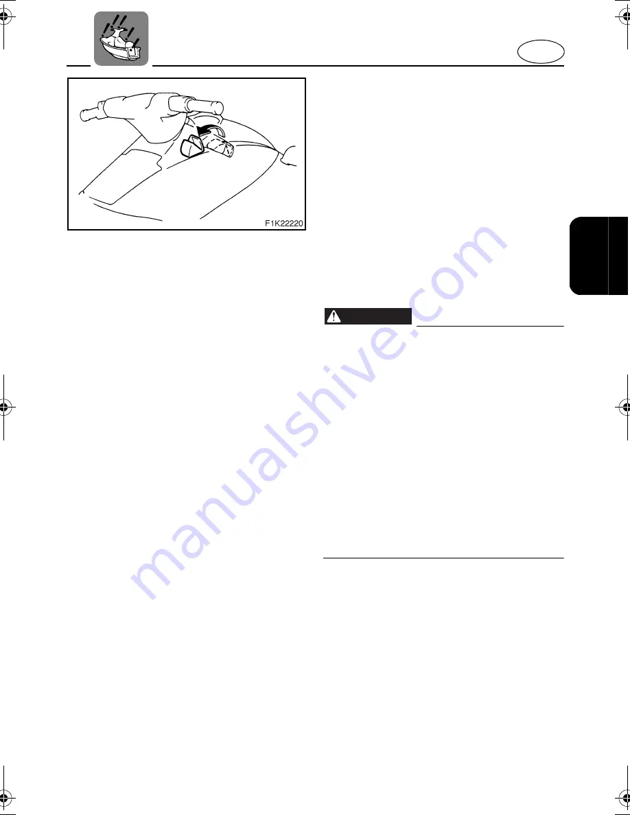 Yamaha VX110 Deluxe WaveRunner 2006 Owner'S/Operator'S Manual Download Page 42