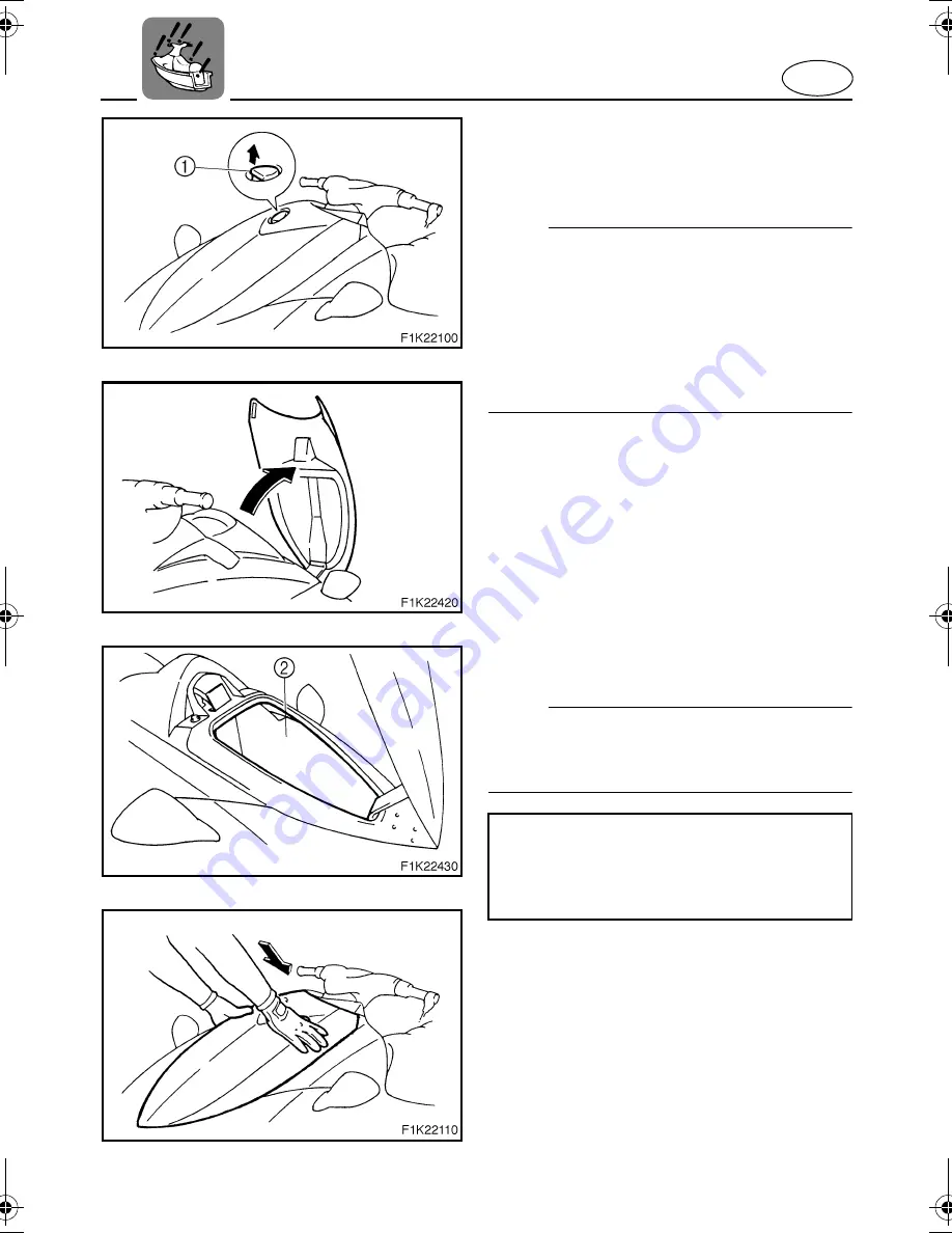 Yamaha VX110 Deluxe WaveRunner 2006 Owner'S/Operator'S Manual Download Page 53