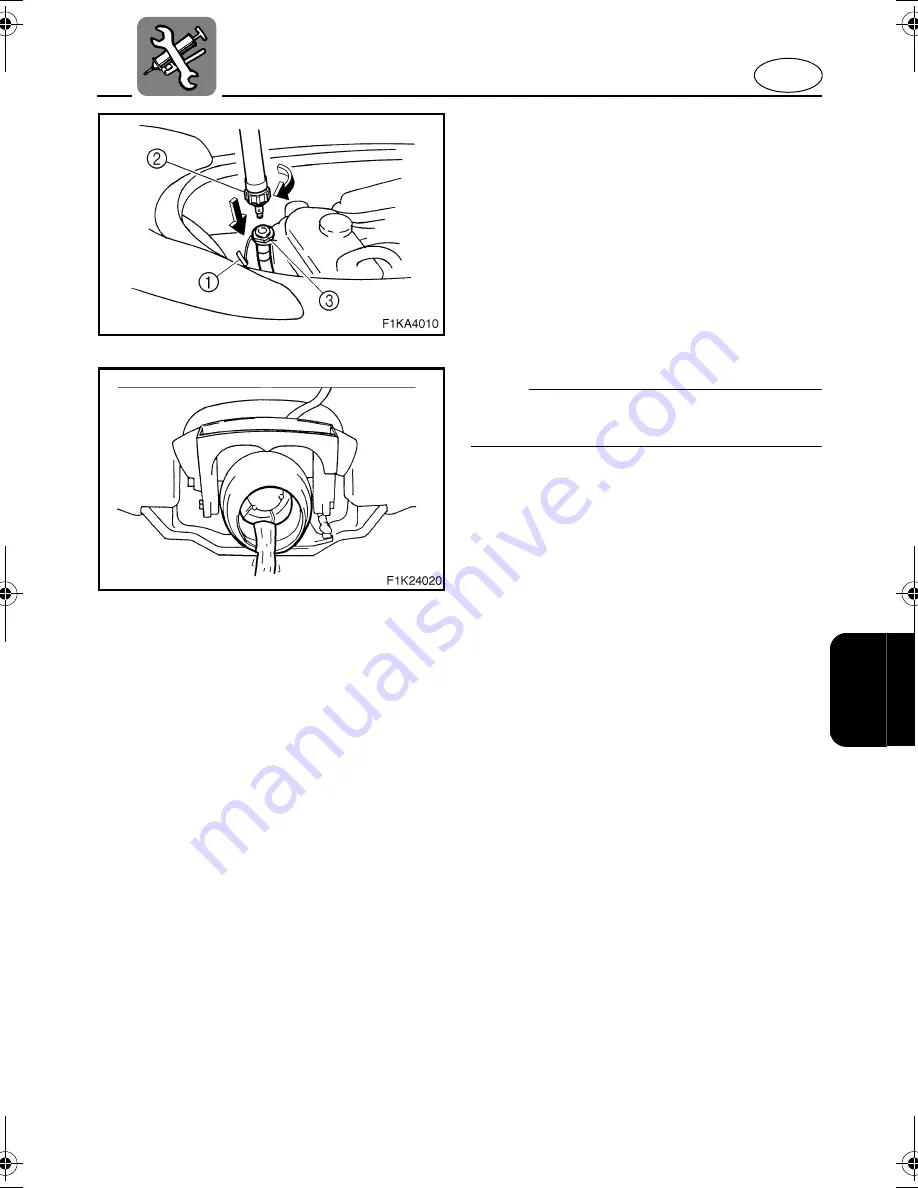 Yamaha VX110 Deluxe WaveRunner 2006 Owner'S/Operator'S Manual Download Page 95