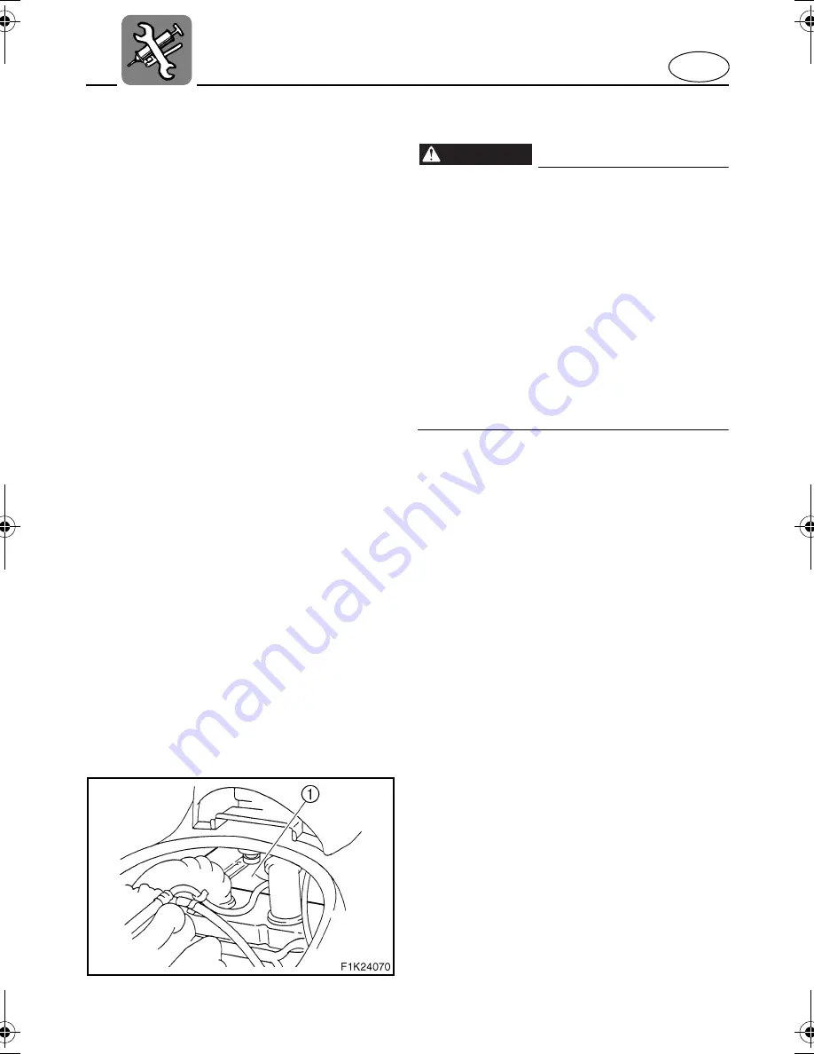 Yamaha VX110 Deluxe WaveRunner 2006 Owner'S/Operator'S Manual Download Page 104