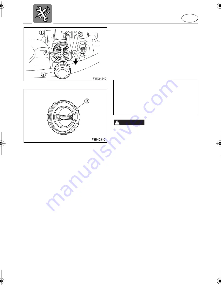 Yamaha VX110 Deluxe WaveRunner 2006 Owner'S/Operator'S Manual Download Page 116