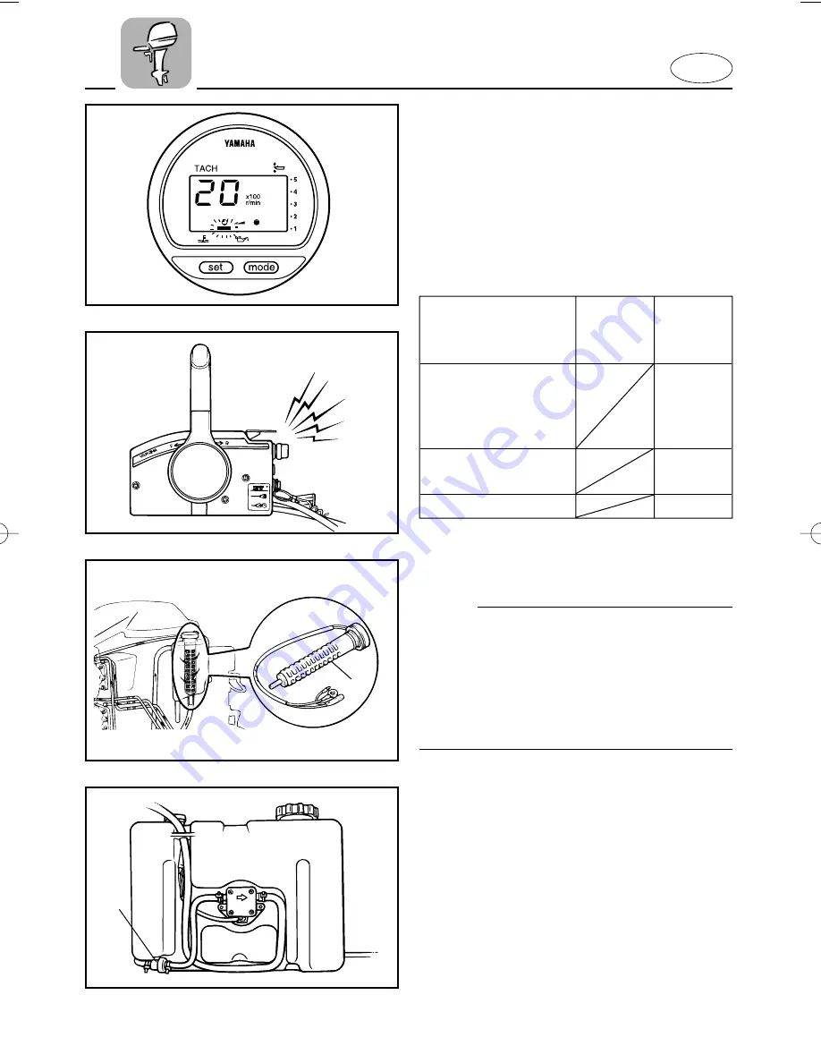 Yamaha VX200B Owner'S Manual Download Page 44