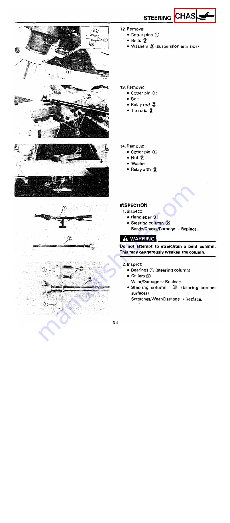 Yamaha VX750S Service Manual Download Page 62