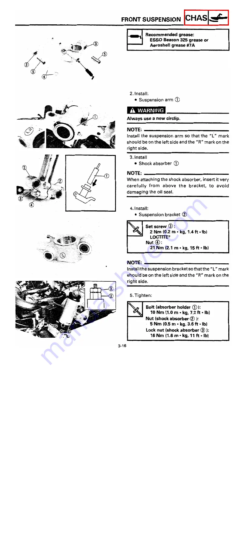 Yamaha VX750S Service Manual Download Page 74