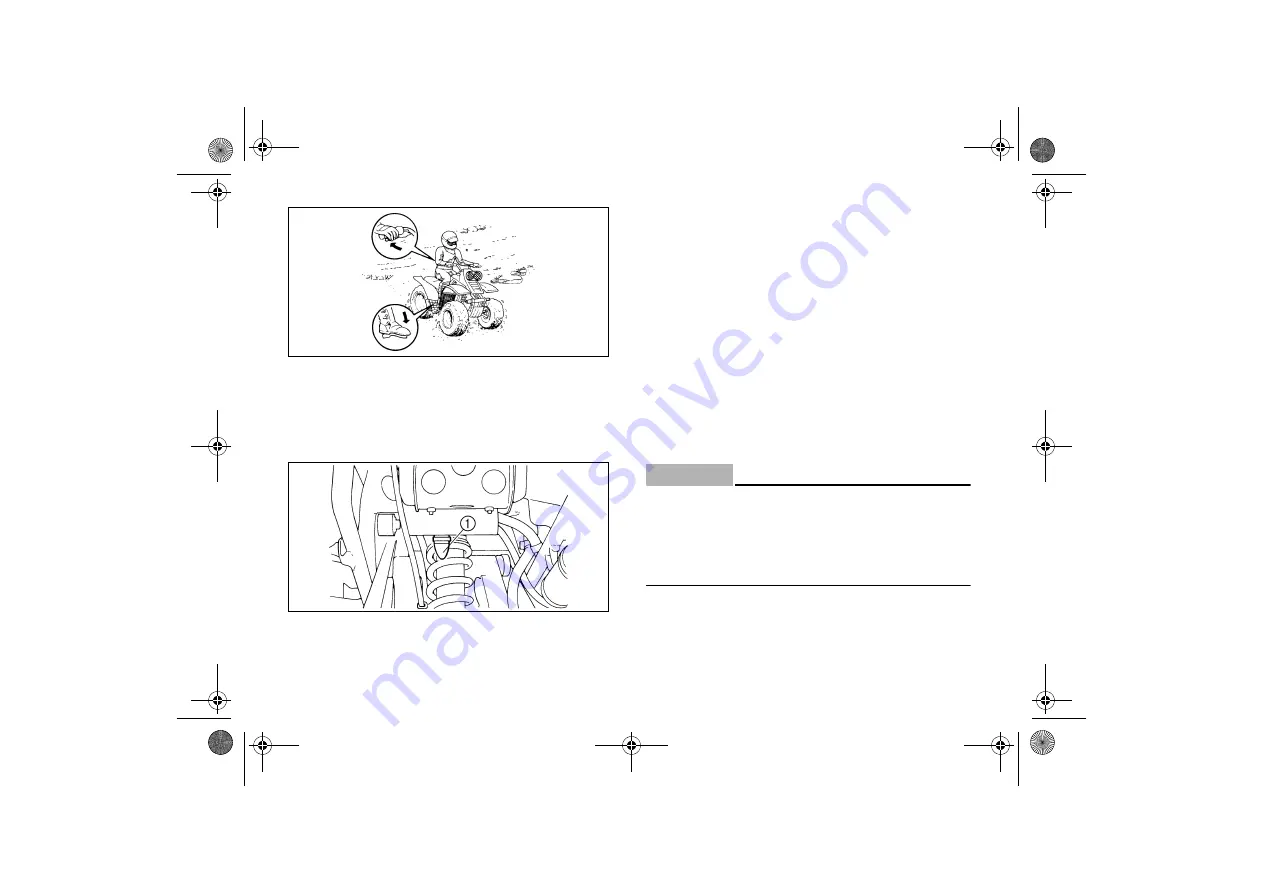 Yamaha WARRIOR YFM350XP Owner'S Manual Download Page 230