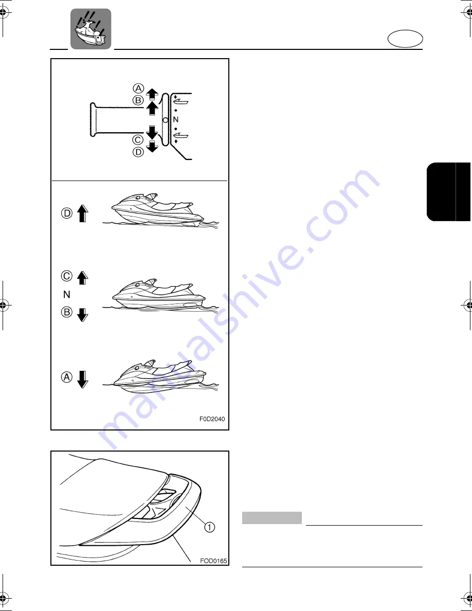 Yamaha WaveRunner 2002 XLT1200 Owner'S/Operator'S Manual Download Page 45