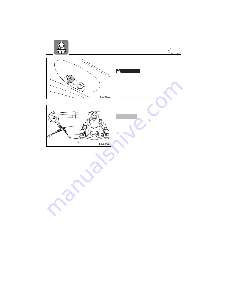 Yamaha WaveRunner XLT1200 2001 Owner'S/Operator'S Manual Download Page 96