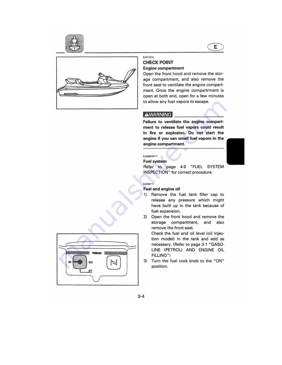 Yamaha WaveVenture WVT700BW Owner'S/Operator'S Manual Download Page 42