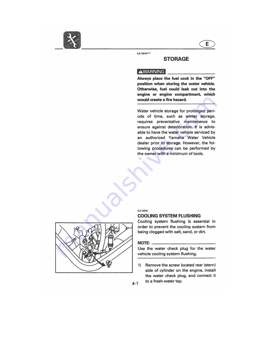 Yamaha WaveVenture WVT700BW Owner'S/Operator'S Manual Download Page 67