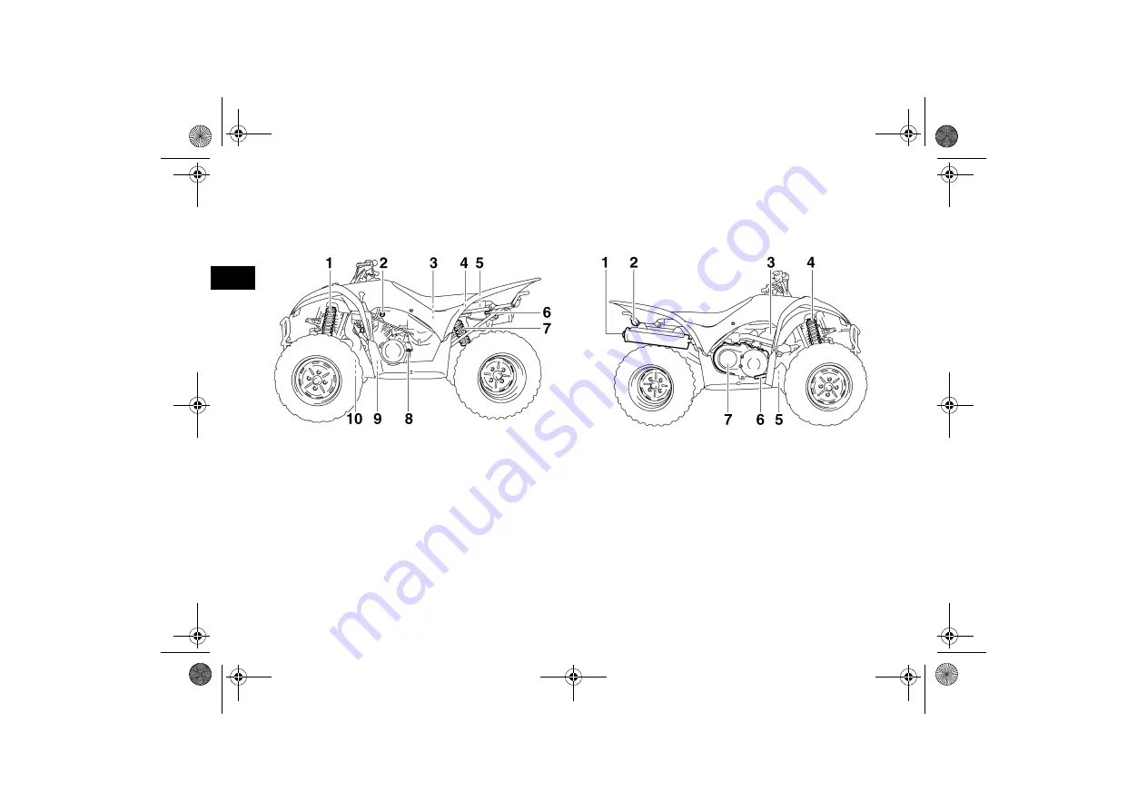 Yamaha WOLVERINE 350 YFM25XX Owner'S Manual Download Page 18