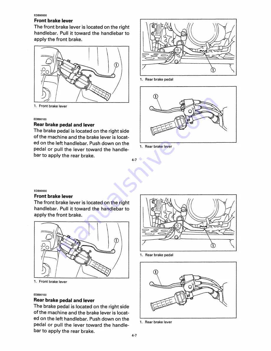 Yamaha Wolverine YFM350FXL Owner'S Manual Download Page 31