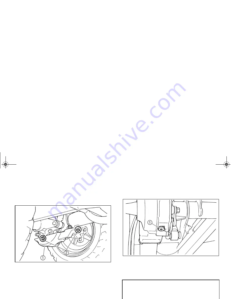 Yamaha WOLVERINE YFM350FXT Owner'S Manual Download Page 116