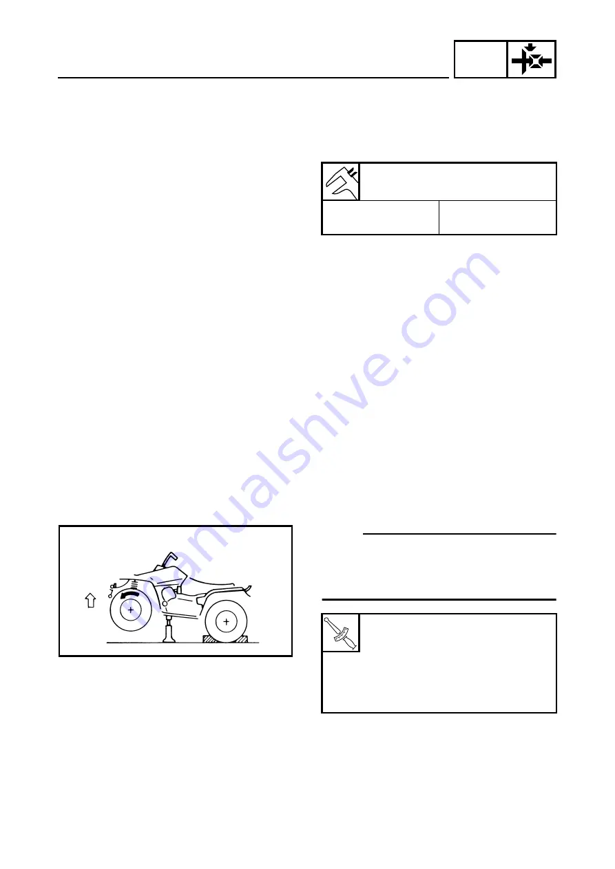 Yamaha WOLVERINE YFM45FXV Supplementary Service Manual Download Page 79