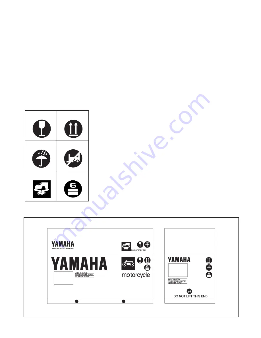 Yamaha WR250F(R) Assembly Manual Download Page 6