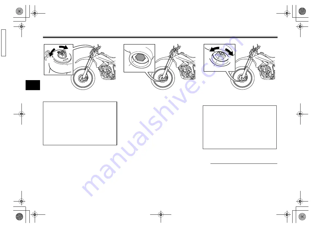 Yamaha WR250R Owner'S Manual Download Page 34