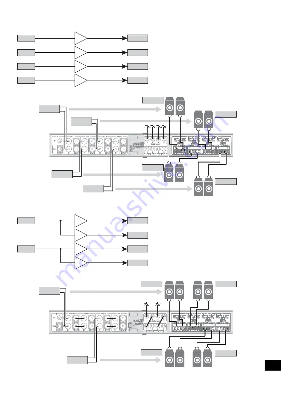 Yamaha XDA-AMP5400 Owner'S Manual Download Page 23