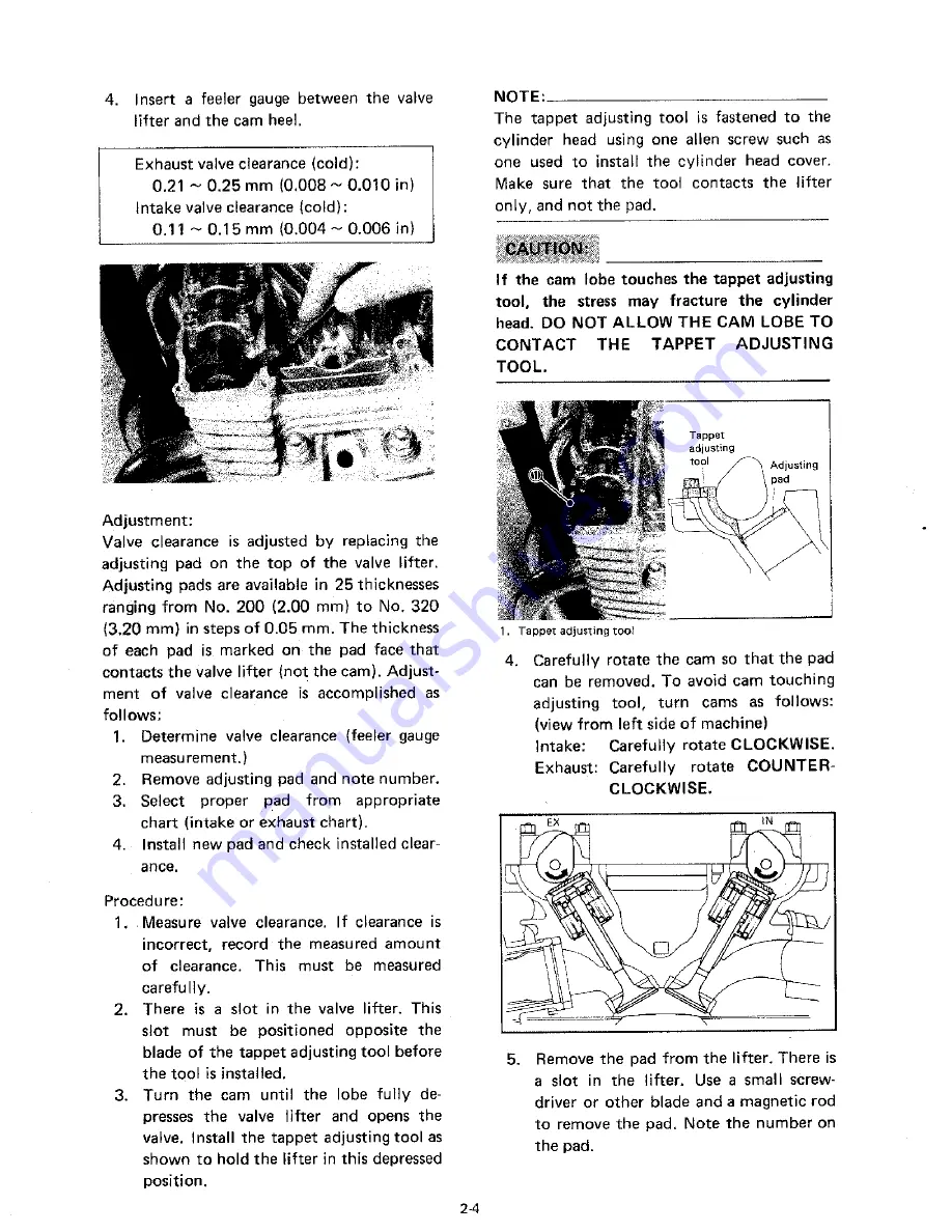 Yamaha XJ1100J Service Manual Download Page 10