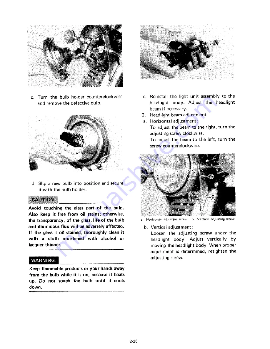 Yamaha XJ1100J Service Manual Download Page 32