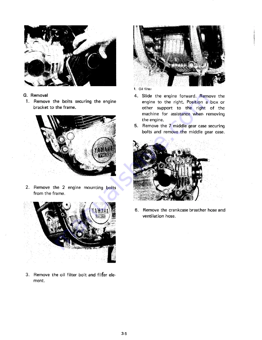 Yamaha XJ1100J Service Manual Download Page 38