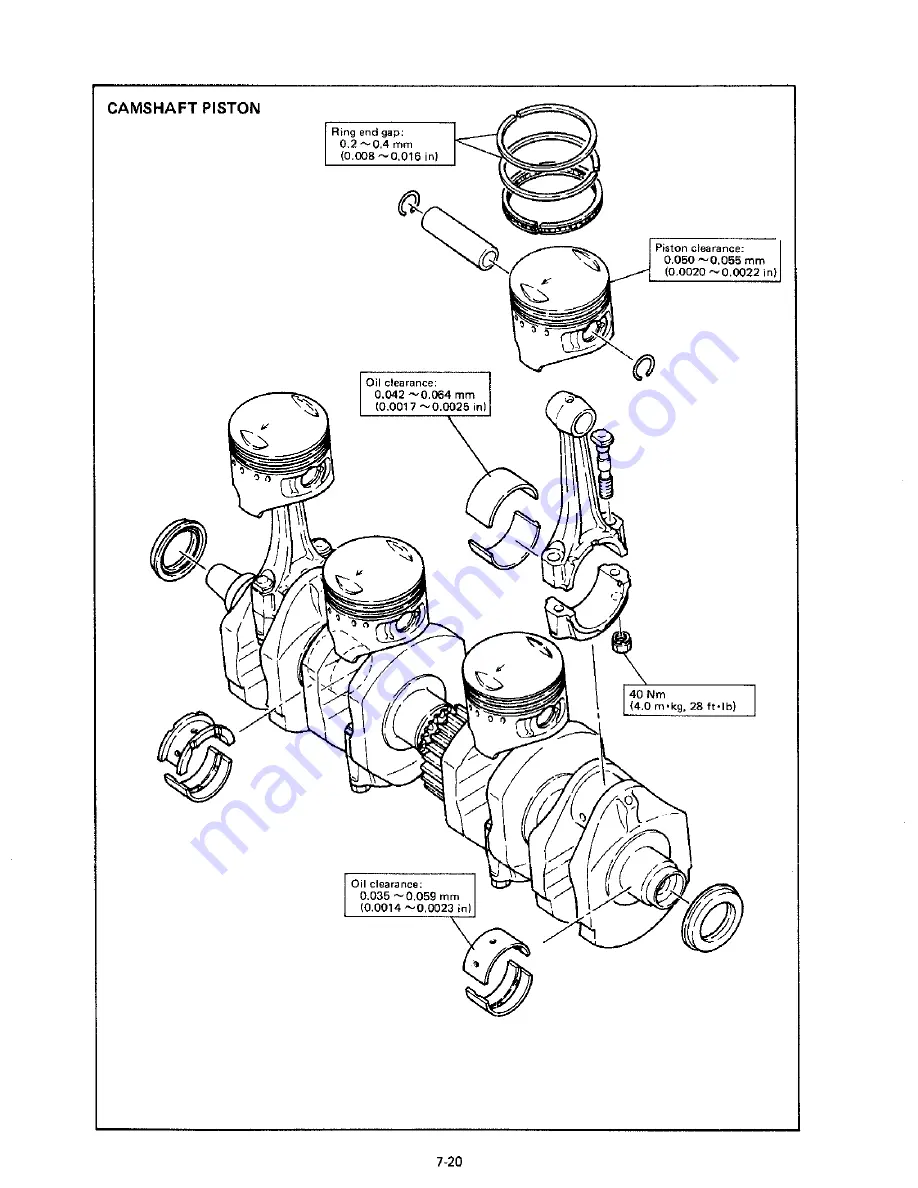 Yamaha XJ1100J Service Manual Download Page 177