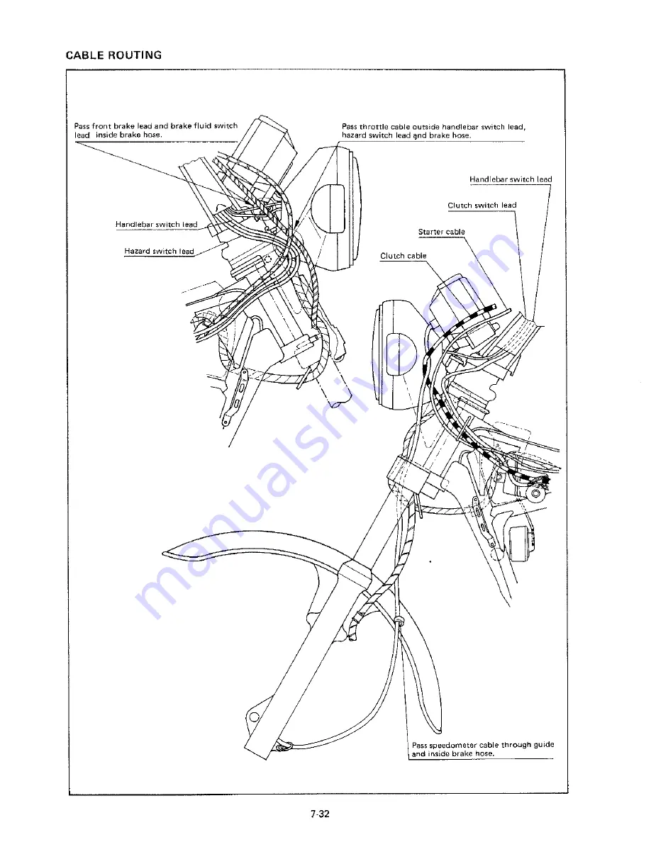 Yamaha XJ1100J Service Manual Download Page 189