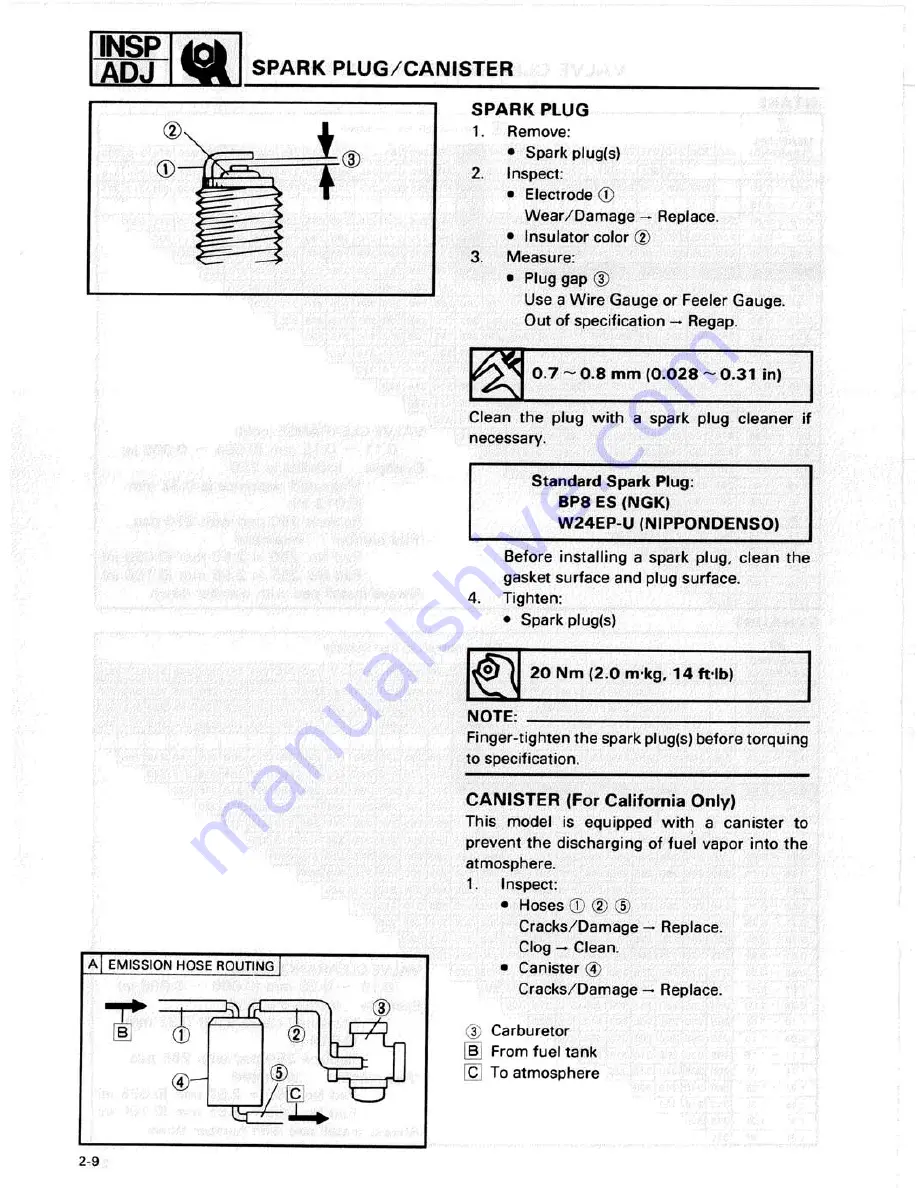 Yamaha XJ700N Service Manual Download Page 19