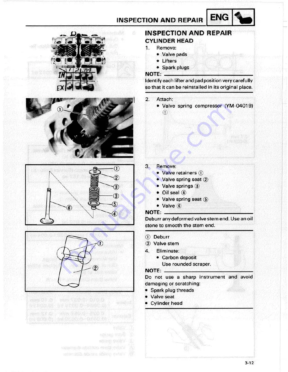 Yamaha XJ700N Service Manual Download Page 53