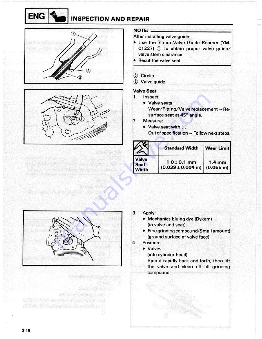 Yamaha XJ700N Service Manual Download Page 56