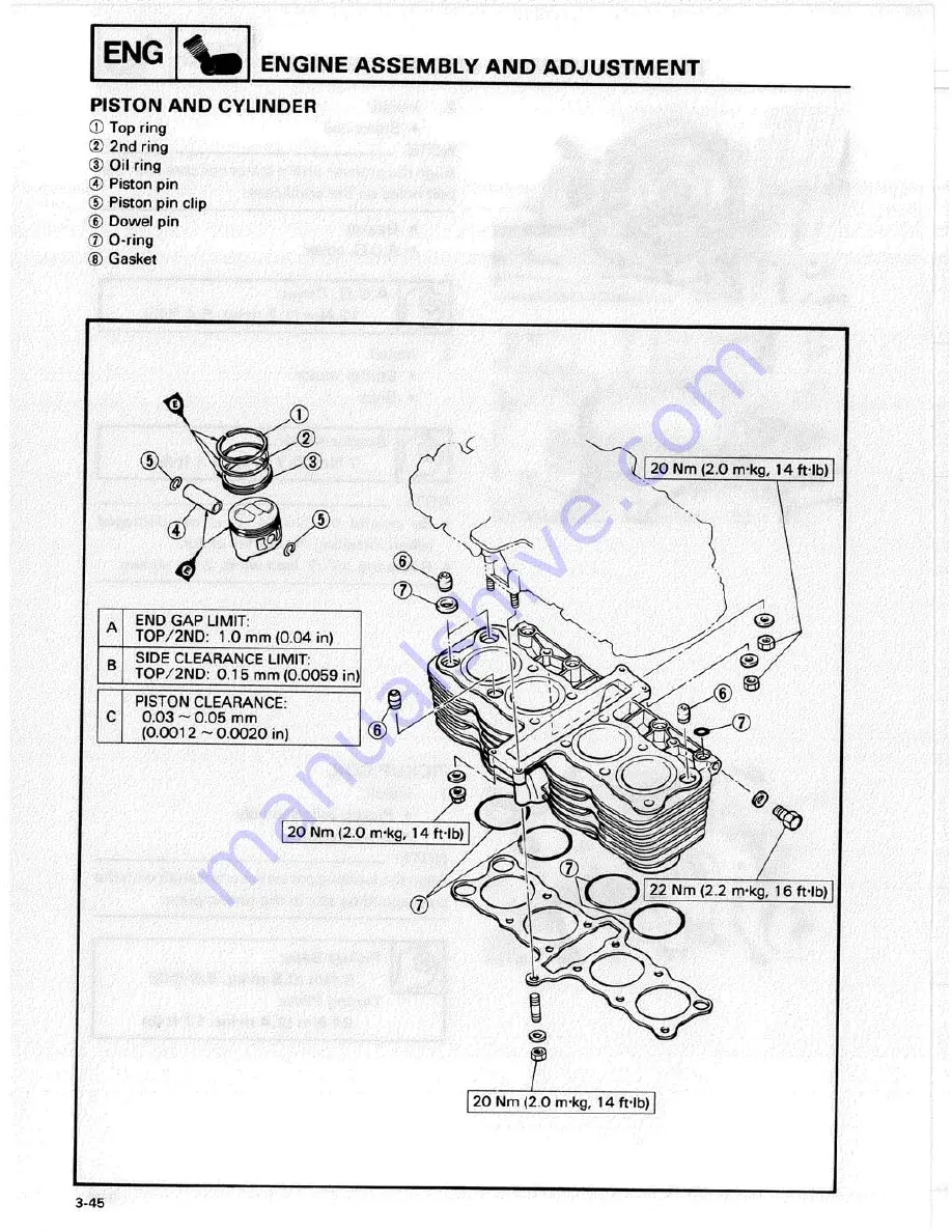 Yamaha XJ700N Скачать руководство пользователя страница 86