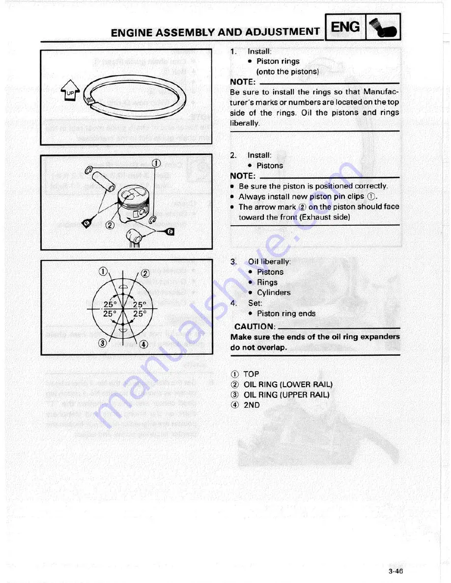 Yamaha XJ700N Service Manual Download Page 87