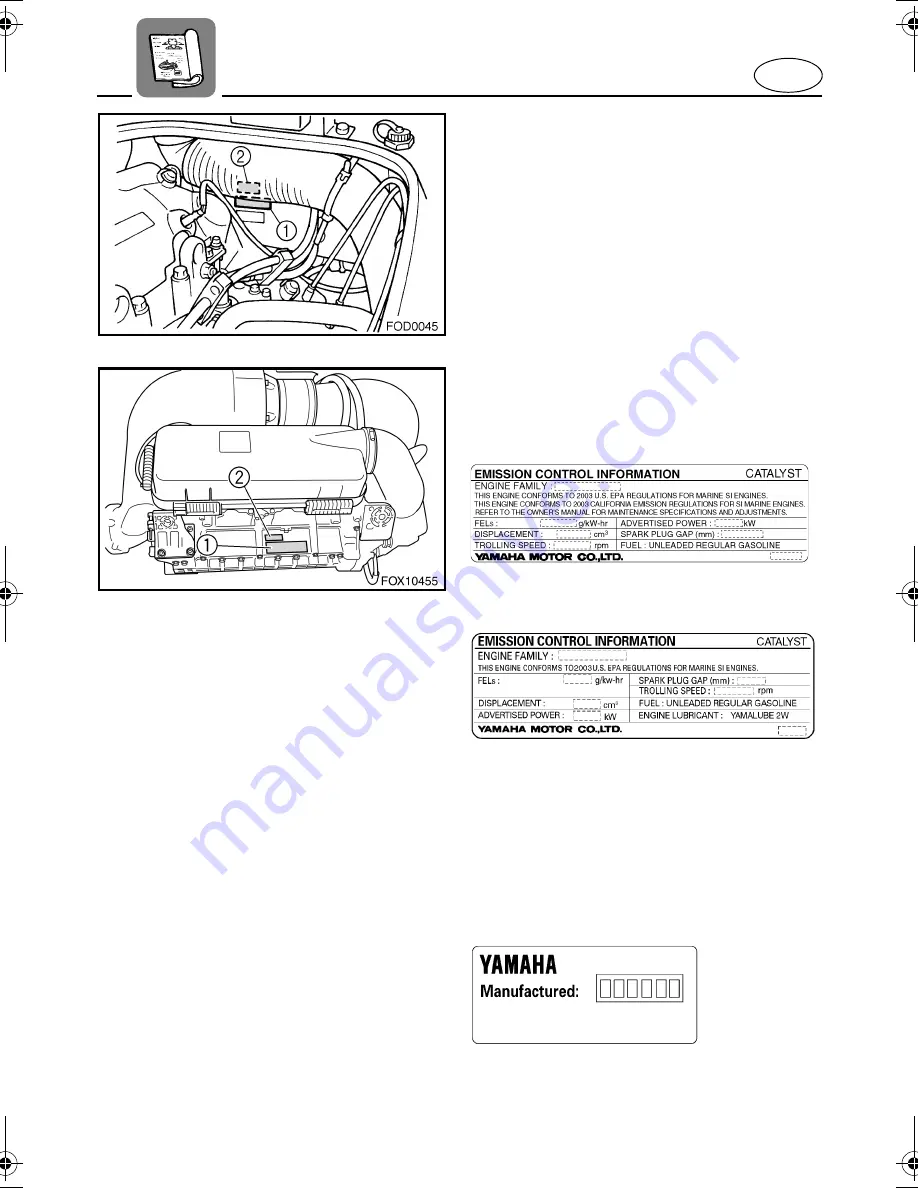 Yamaha XLT1200 WaveRunner 2003 Скачать руководство пользователя страница 8