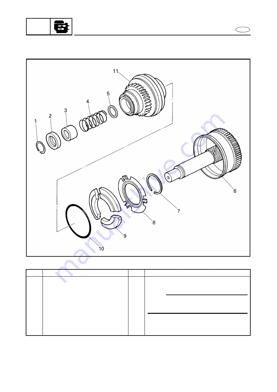 Yamaha XLT1200 WaveRunner 2003 Service Manual Download Page 252