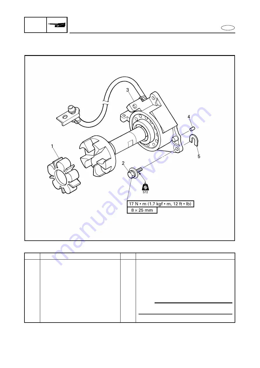 Yamaha XLT1200 WaveRunner 2003 Service Manual Download Page 312