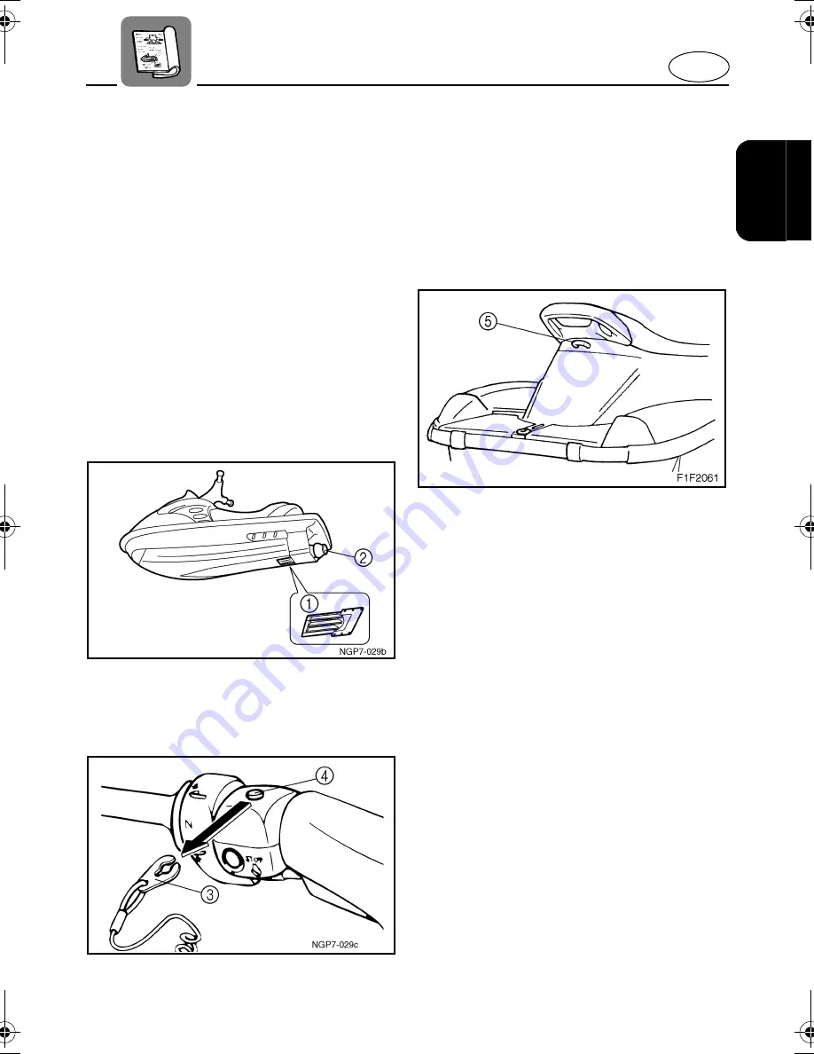 Yamaha XLT800 WaveRunner 2002 Owner'S/Operator'S Manual Download Page 21