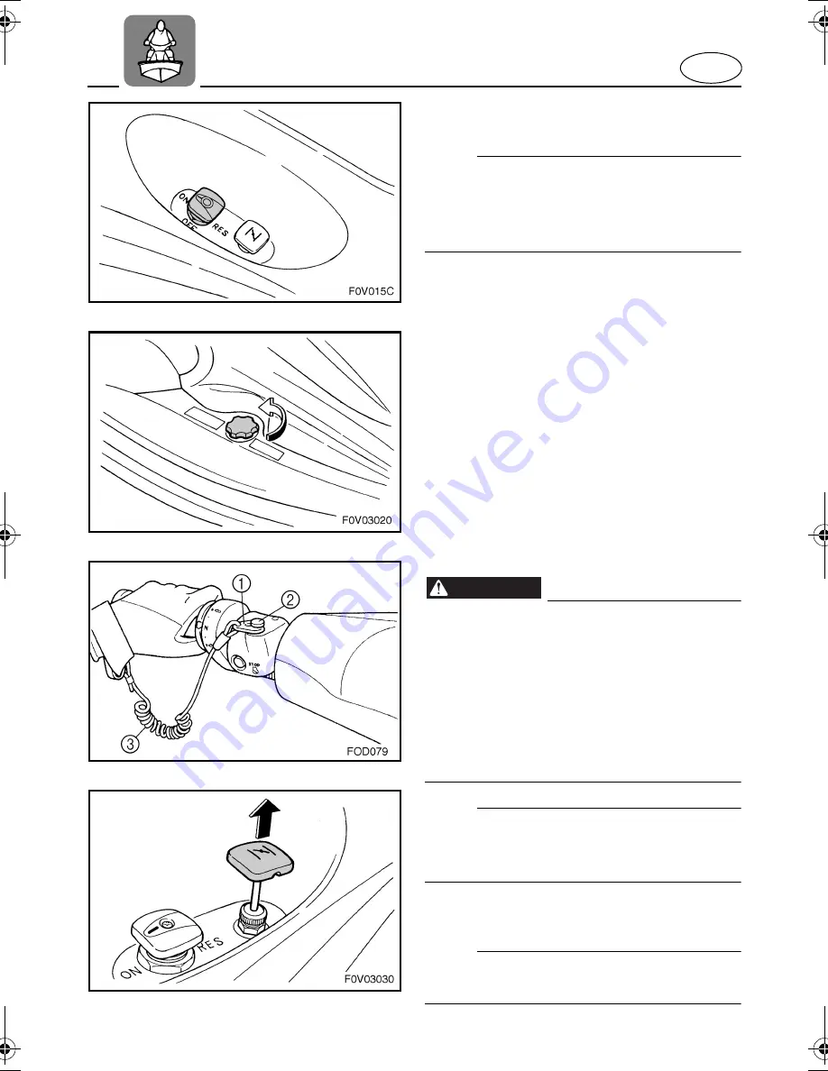 Yamaha XLT800 WaveRunner 2002 Owner'S/Operator'S Manual Download Page 76