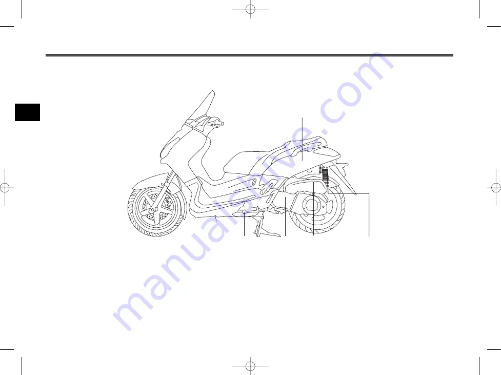 Yamaha XMAX 250 YP250R Owner'S Manual Download Page 12