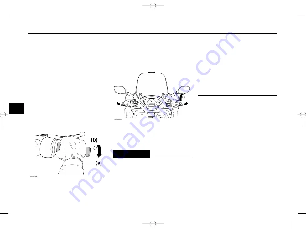 Yamaha XMAX 250 YP250R Owner'S Manual Download Page 32