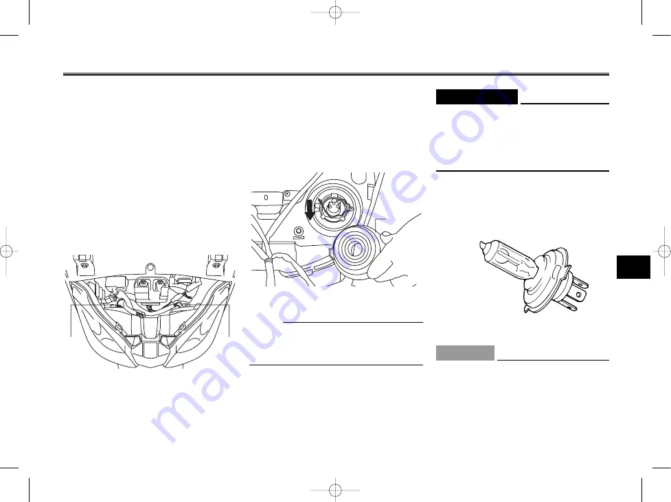 Yamaha XMAX 250 YP250R Owner'S Manual Download Page 53