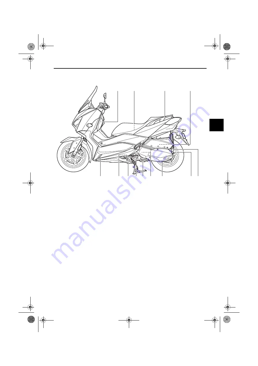 Yamaha XMAX CZD300M 2021 Owner'S Manual Download Page 15