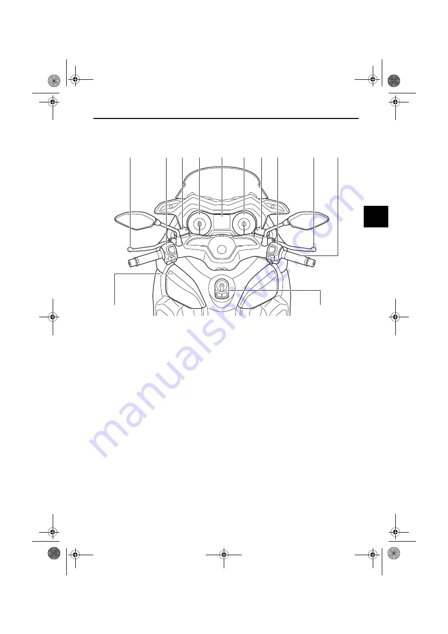 Yamaha XMAX CZD300M 2021 Owner'S Manual Download Page 17