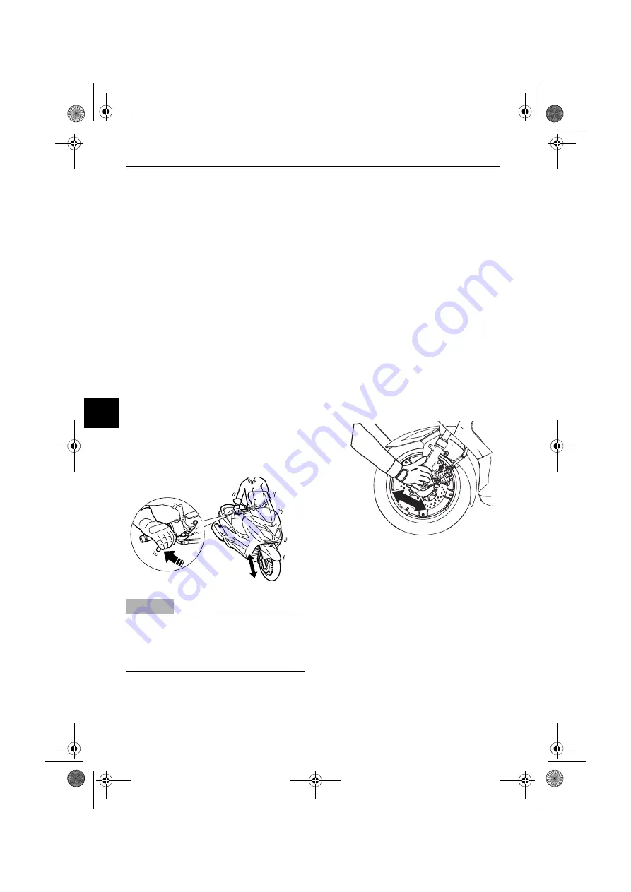 Yamaha XMAX YP250R Owner'S Manual Download Page 72